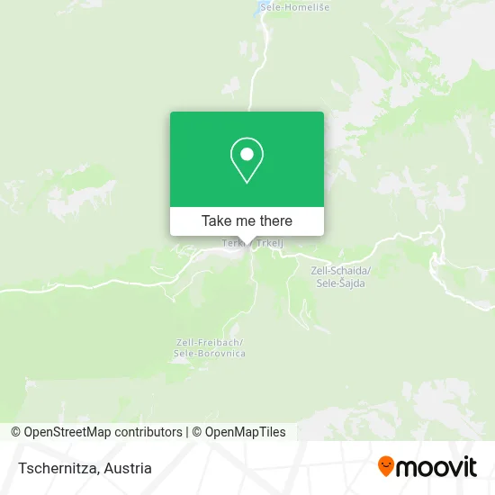 Tschernitza map