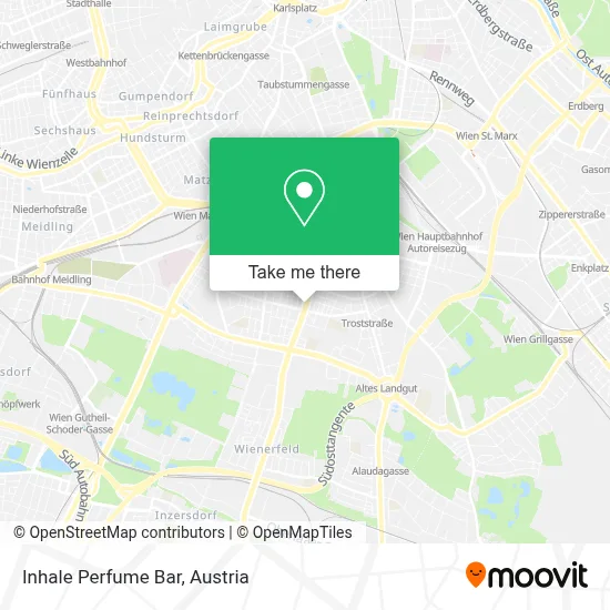 Inhale Perfume Bar map