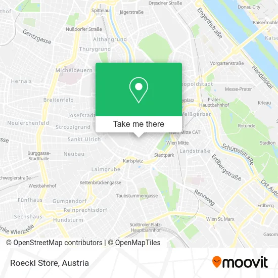 Roeckl Store map