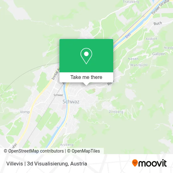 Villevis | 3d Visualisierung map