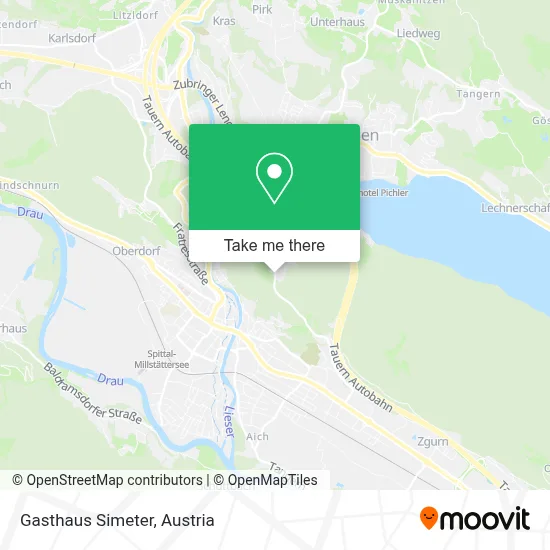 Gasthaus Simeter map