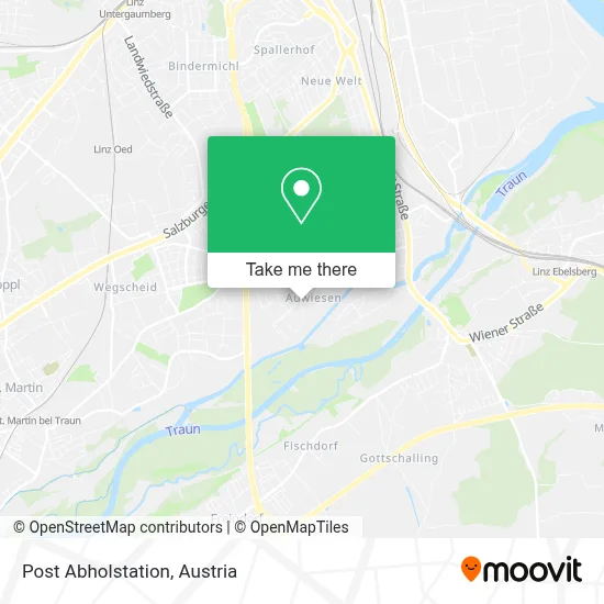 Post Abholstation map