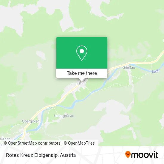 Rotes Kreuz Elbigenalp map