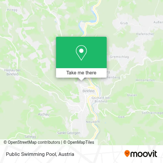 Freibad map