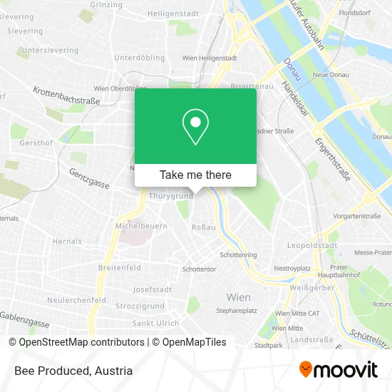 Bee Produced map