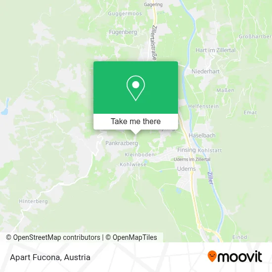 Apart Fucona map