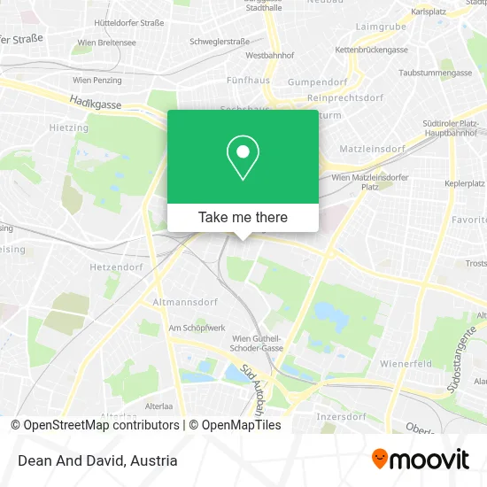 Dean And David map