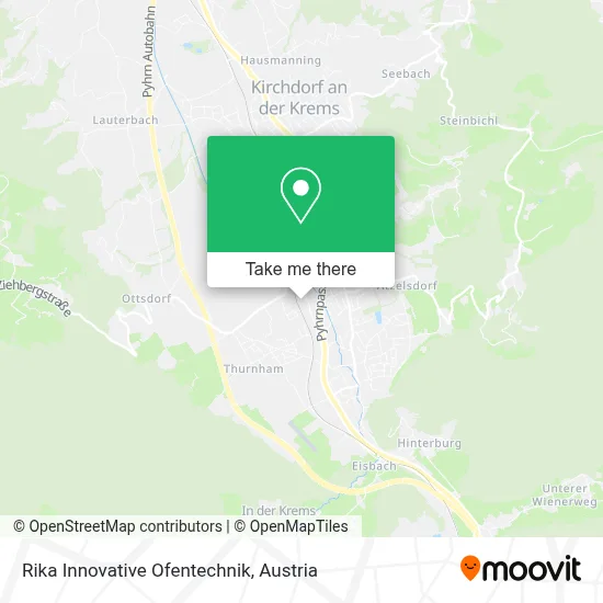 Rika Innovative Ofentechnik map