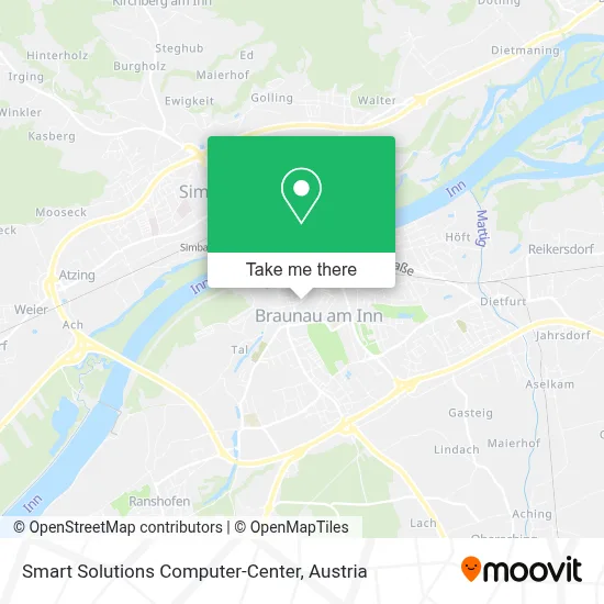 Smart Solutions Computer-Center map