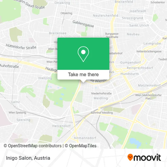 Inigo Salon map