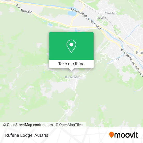 Rufana Lodge map