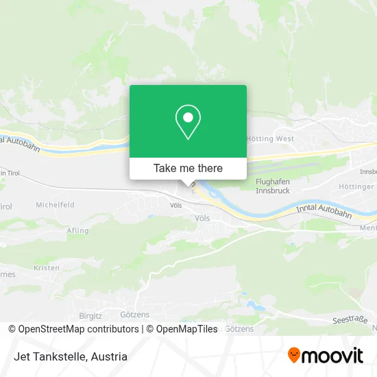 Jet Tankstelle map