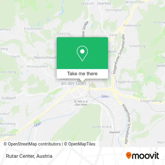 Rutar Center map