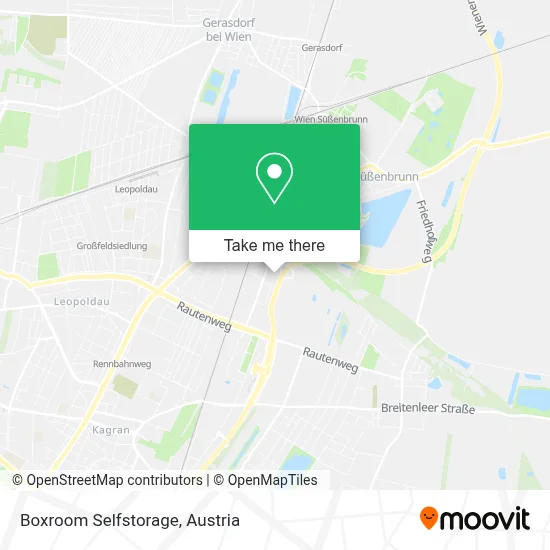 Boxroom Selfstorage map