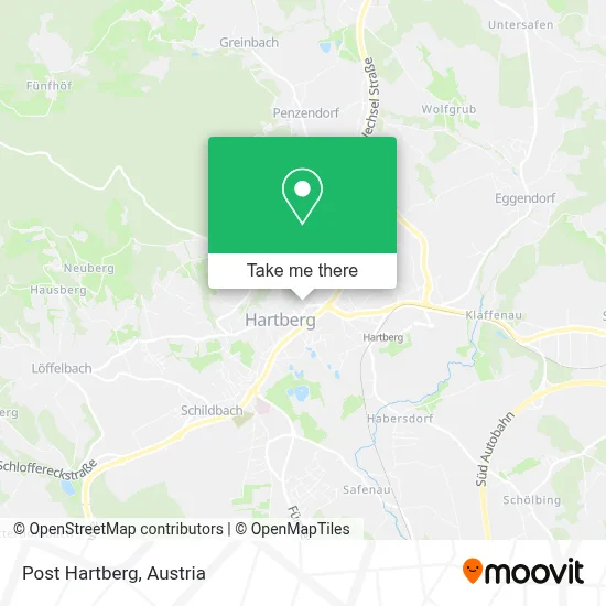 Post Hartberg map