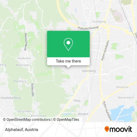 Alphalauf map