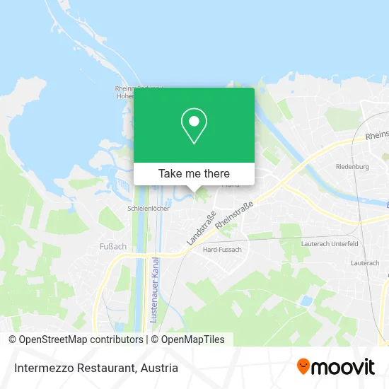 Restaurant Intermezzo map