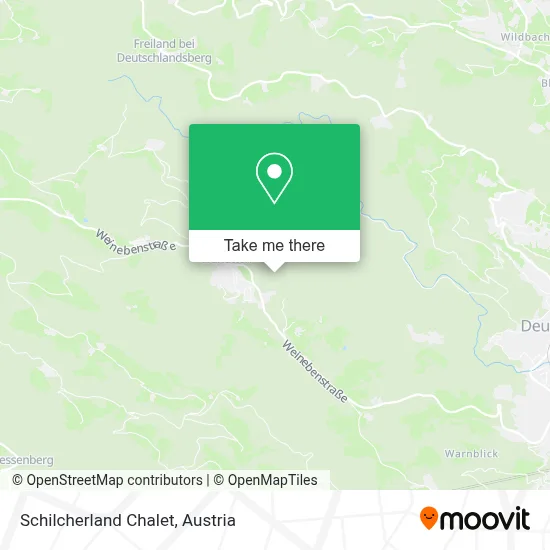 Schilcherland Chalet map