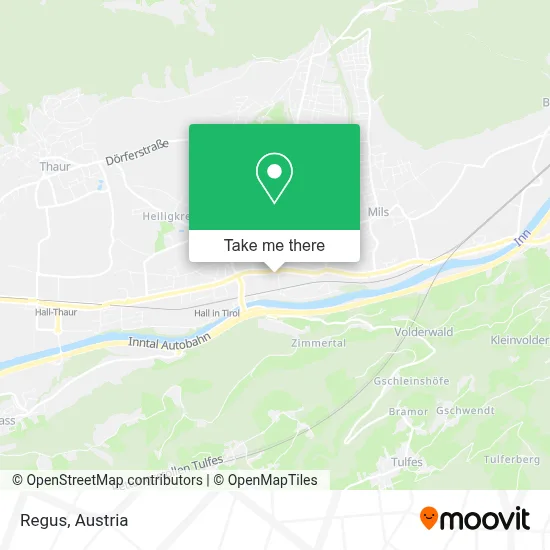 Regus map