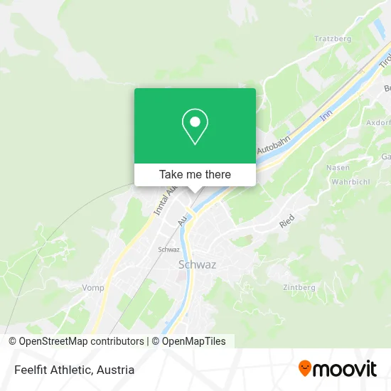 Feelfit Athletic map