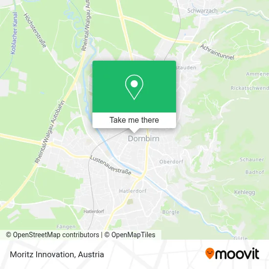 Moritz Innovation map