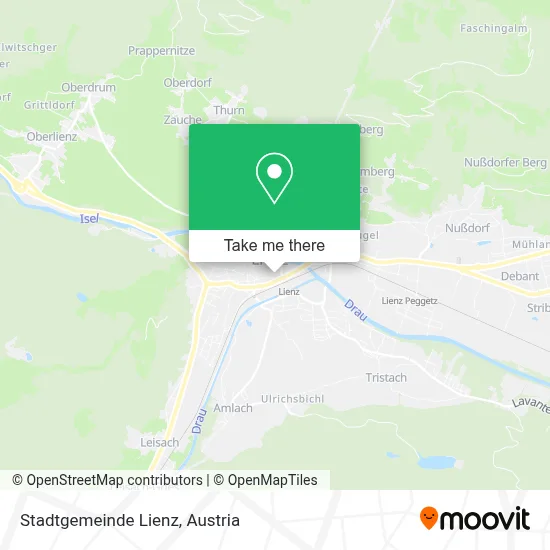 Stadtgemeinde Lienz map