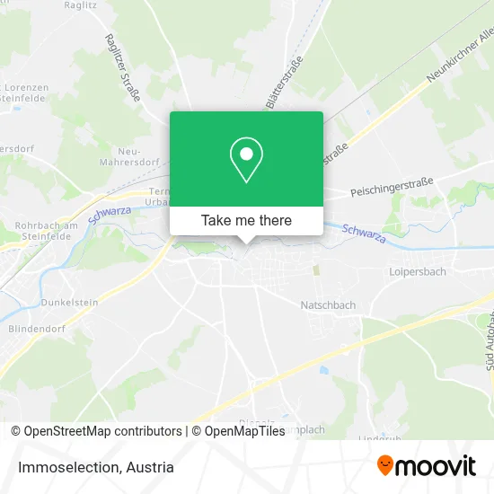 Immoselection map