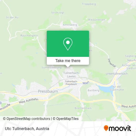 Utc Tullnerbach map