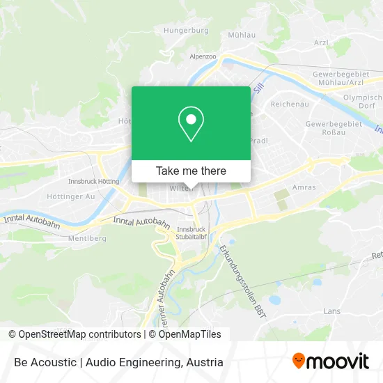 Be Acoustic | Audio Engineering map