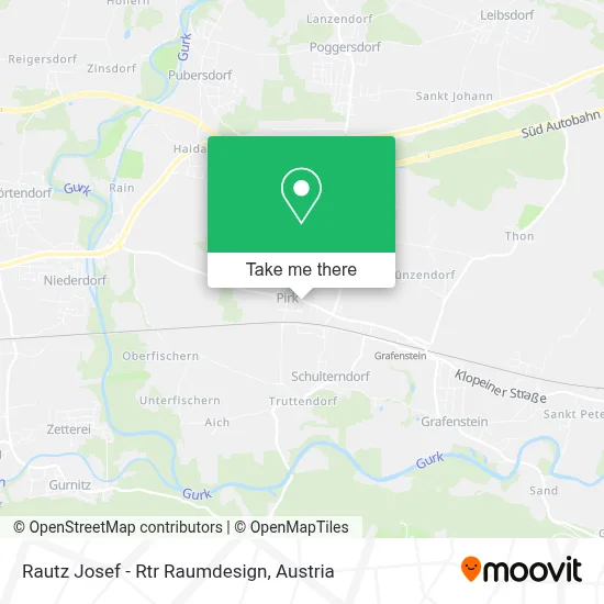 Rautz Josef - Rtr Raumdesign map