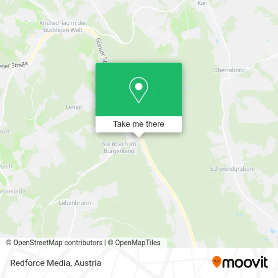 Redforce Media map