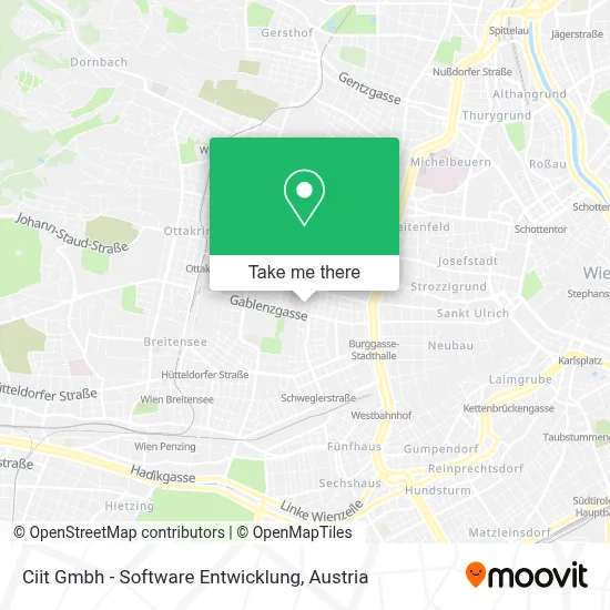 Ciit Gmbh - Software Entwicklung map
