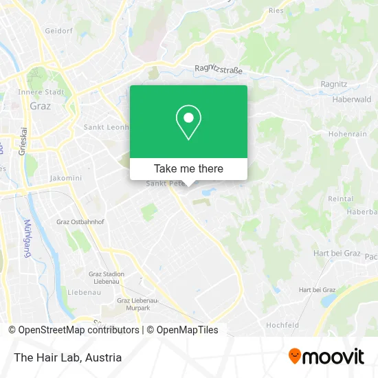 The Hair Lab map