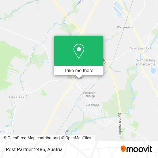 Post Partner 2486 map