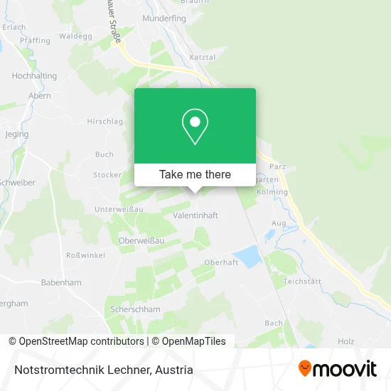 Notstromtechnik Lechner map