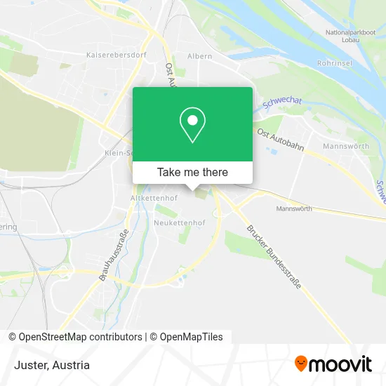 Juster map