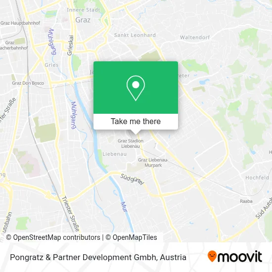 Pongratz & Partner Development Gmbh map