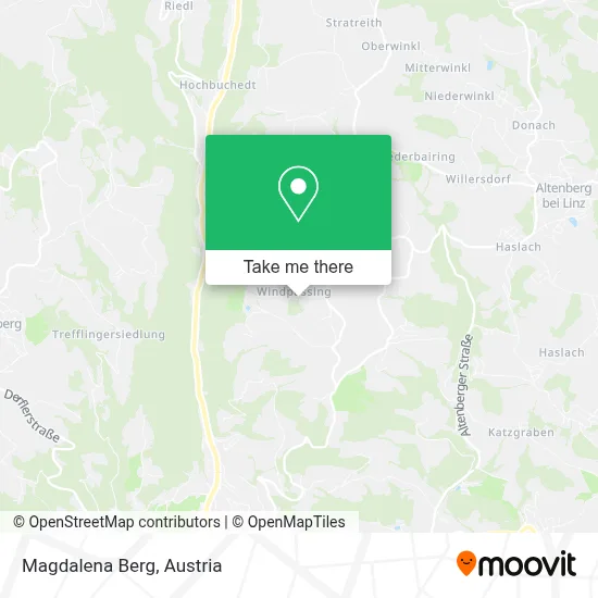 Magdalena Berg map