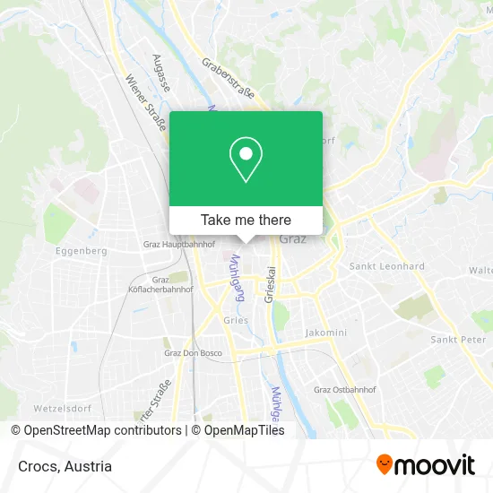 Crocs map