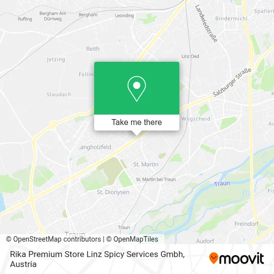 Rika Premium Store Linz Spicy Services Gmbh map