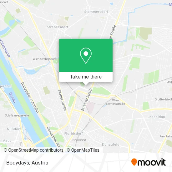 Bodydays map