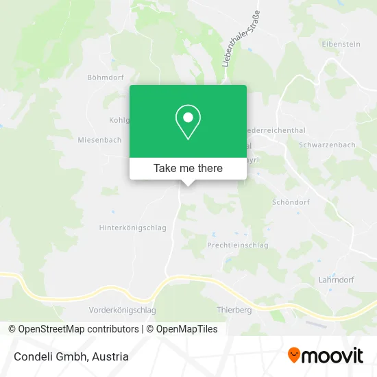 Condeli Gmbh map
