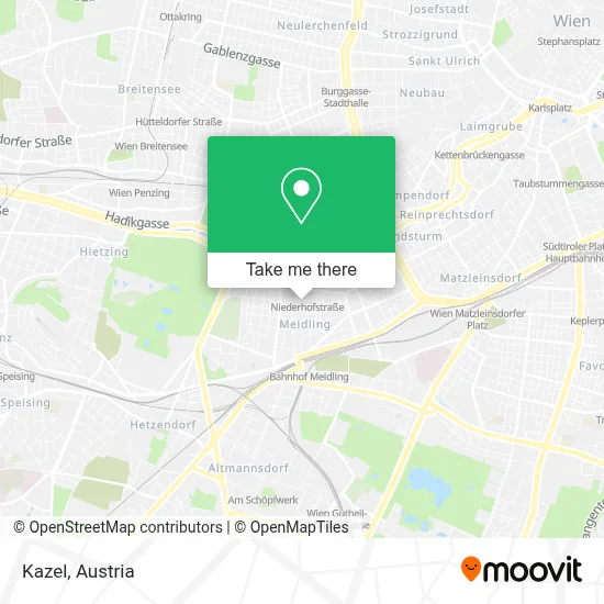 Kazel map