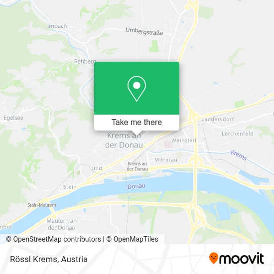 Rössl Krems map