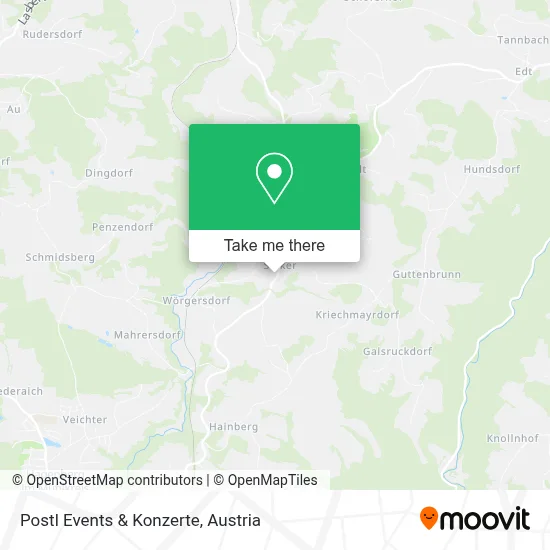 Postl Events & Konzerte map