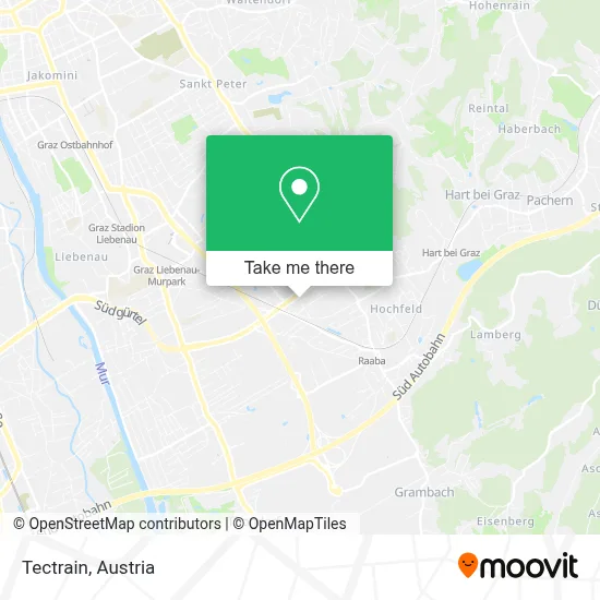 Tectrain map