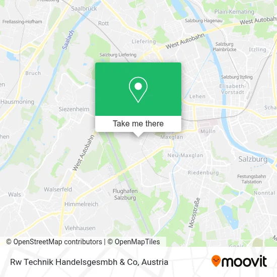 Rw Technik Handelsgesmbh & Co map
