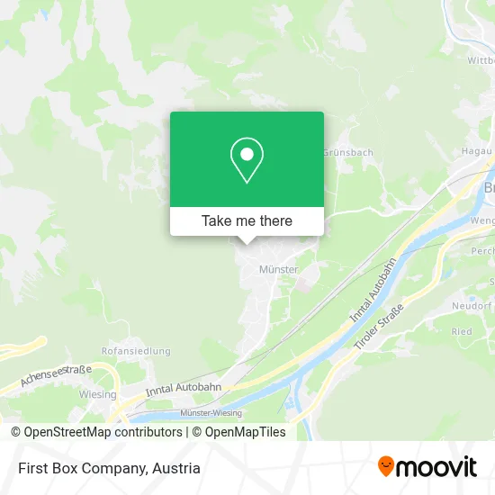 First Box Company map