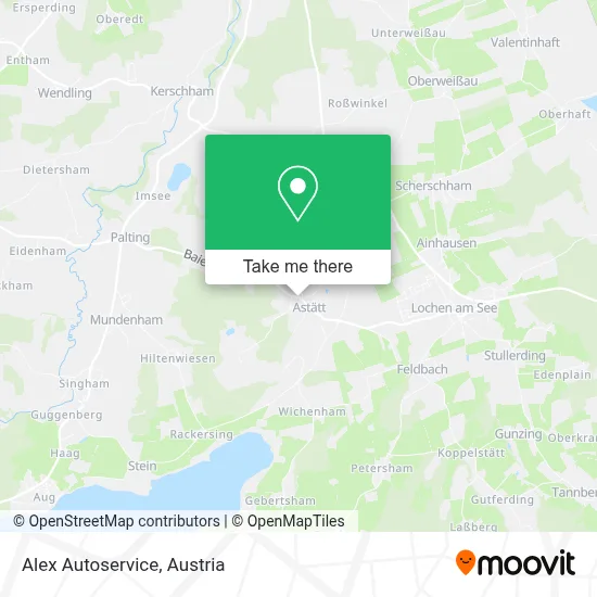 Alex Autoservice map
