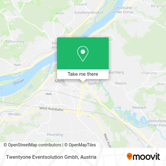 Twentyone Eventsolution Gmbh map